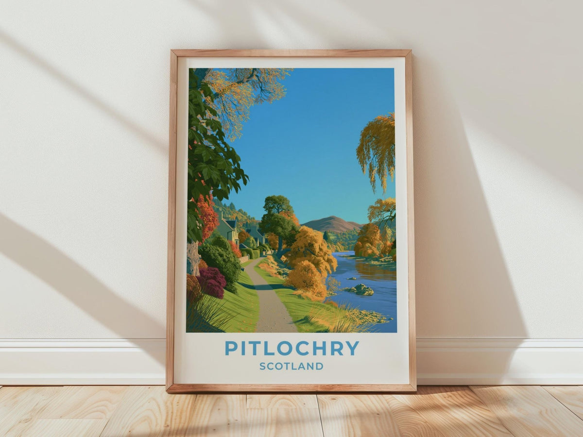 Pitlochry Poster - WanderWall
