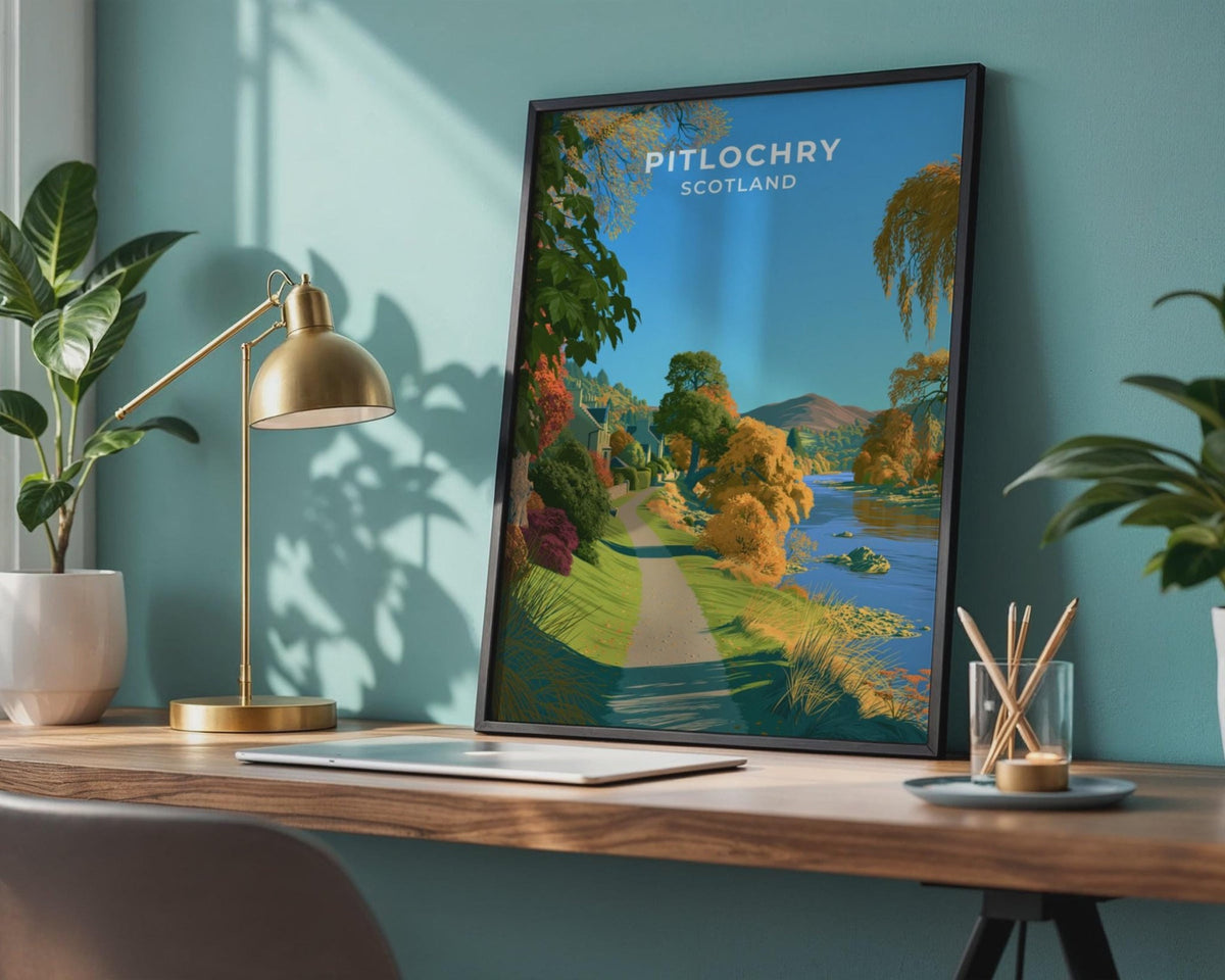 Pitlochry Poster - WanderWall