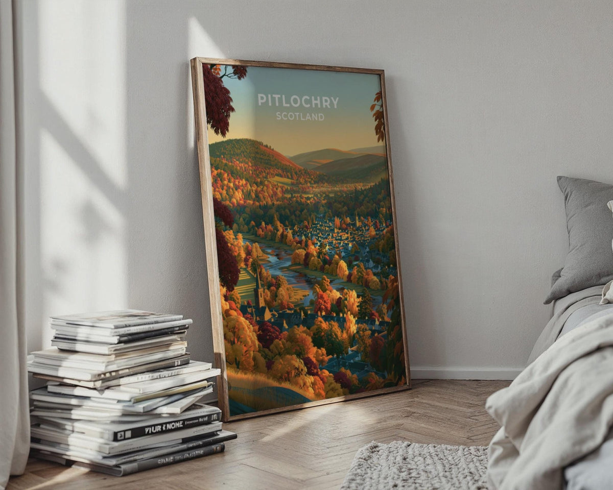 Pitlochry Poster - WanderWall
