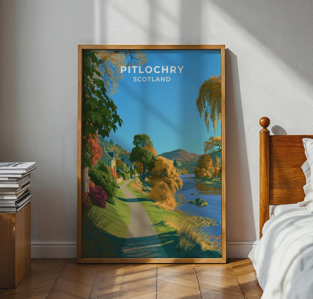 Pitlochry Poster - WanderWall