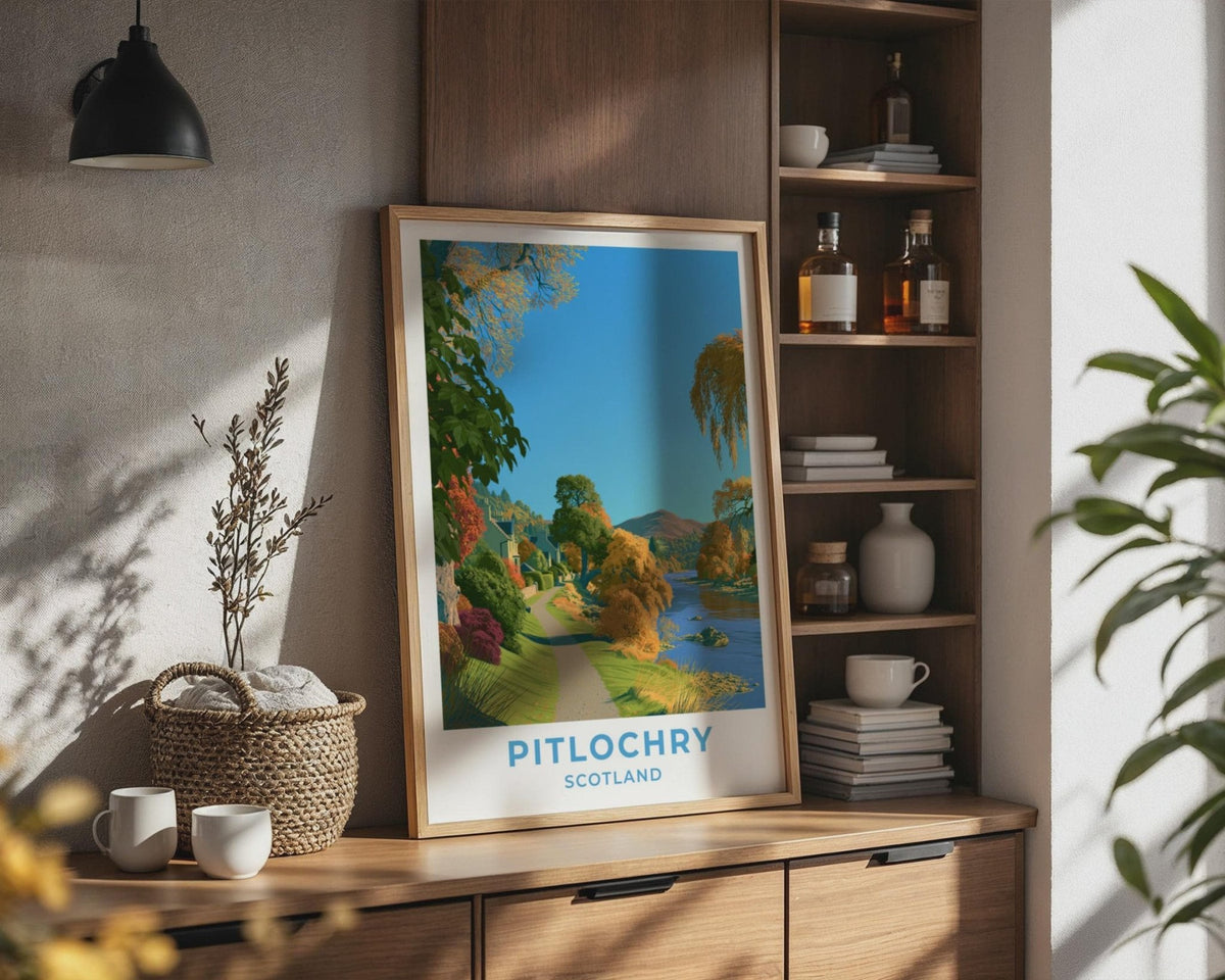 Pitlochry Poster - WanderWall