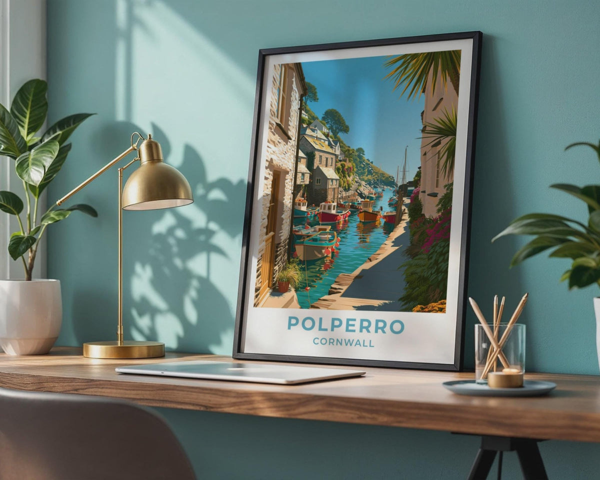 Polperro Poster - WanderWall