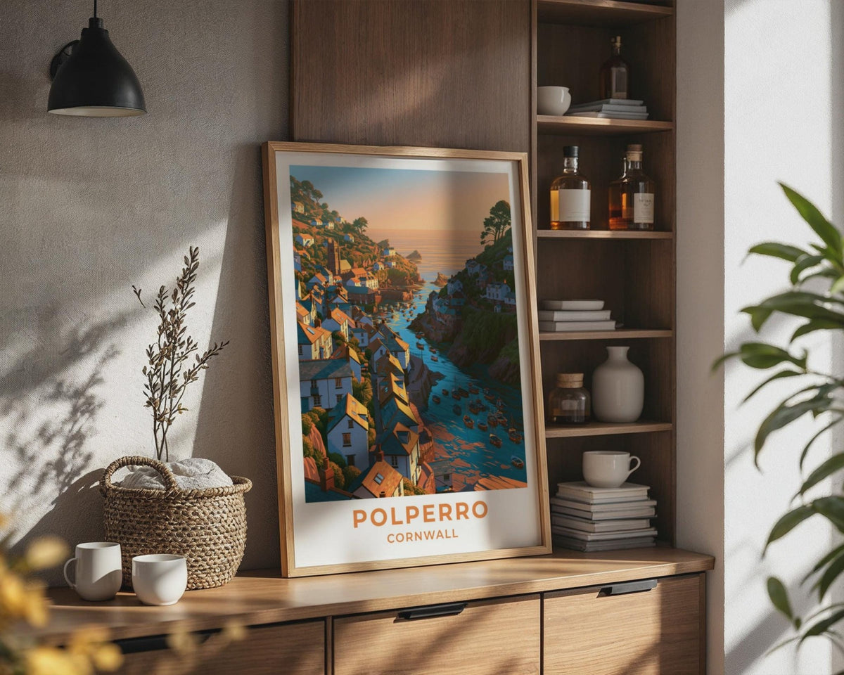 Polperro Poster - WanderWall