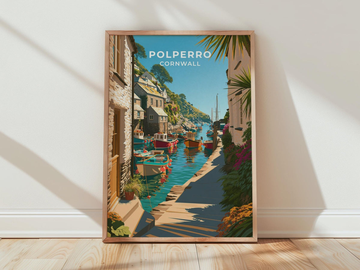 Polperro Poster - WanderWall