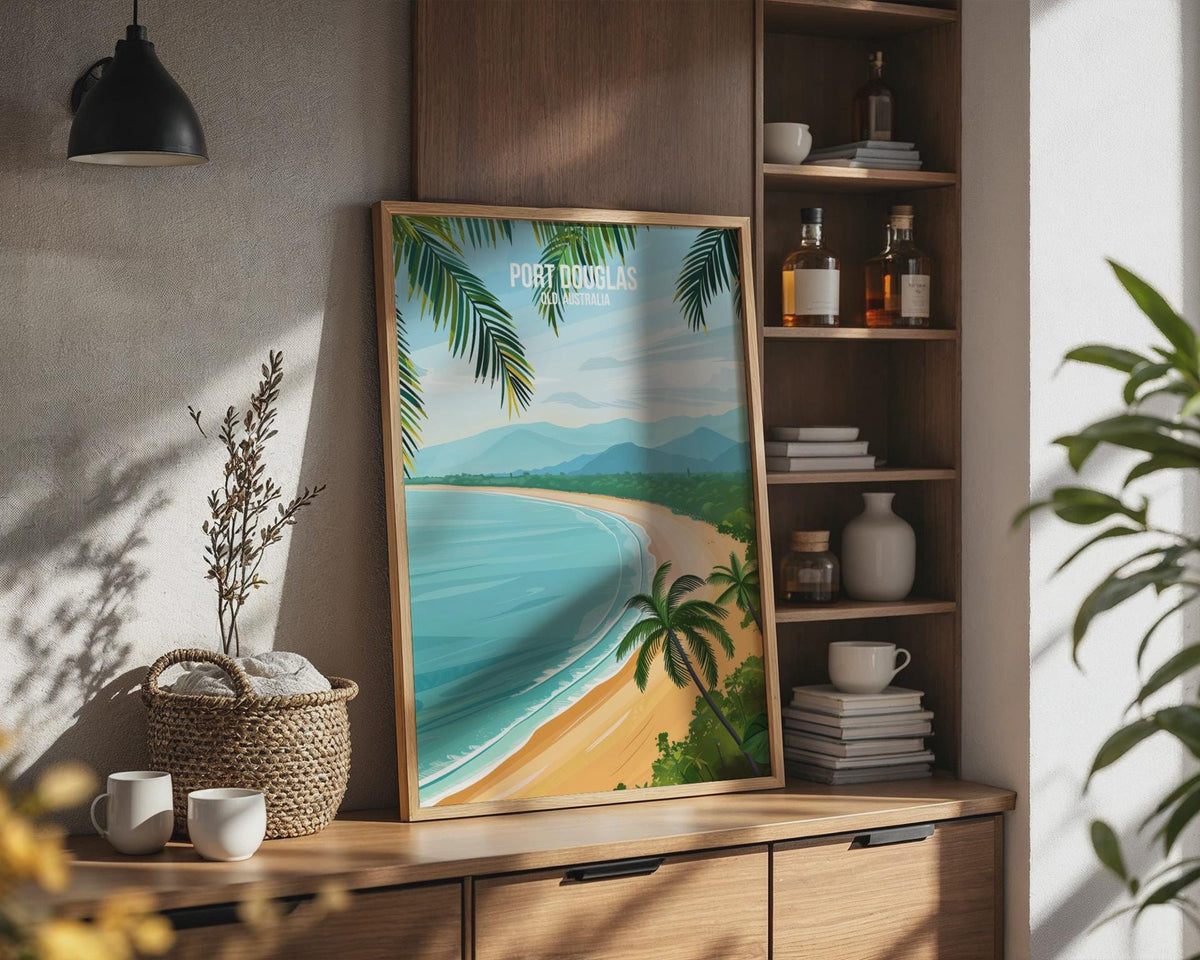 Port Douglas Coastal Art Print Australia Wall Art - WanderWall