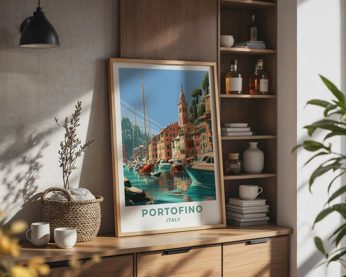 Portofino Poster - WanderWall
