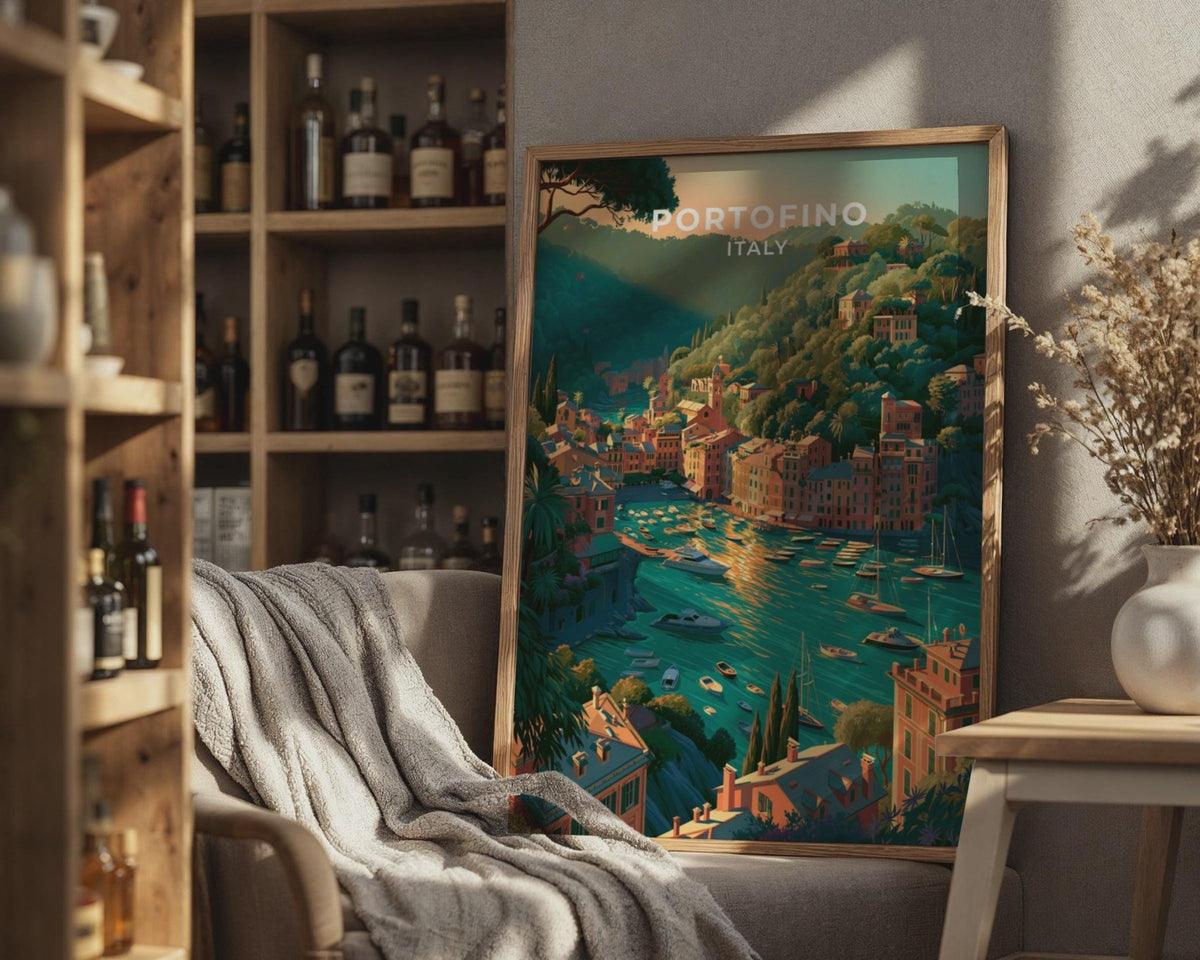 Portofino Poster - WanderWall