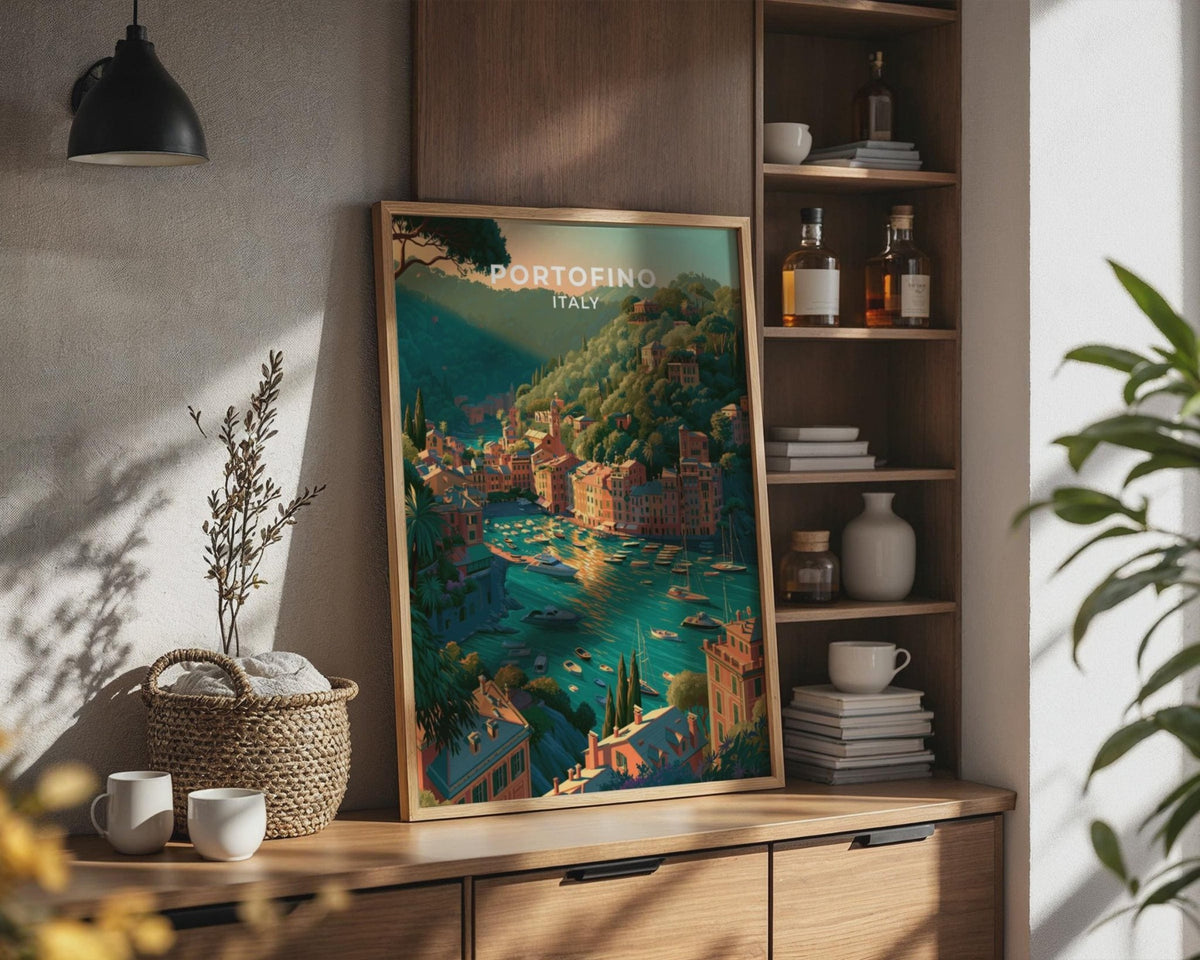Portofino Poster - WanderWall