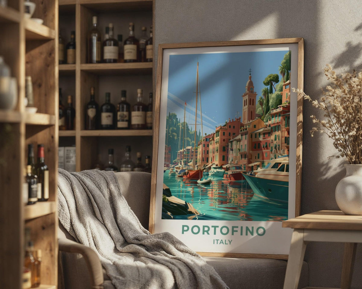 Portofino Poster - WanderWall