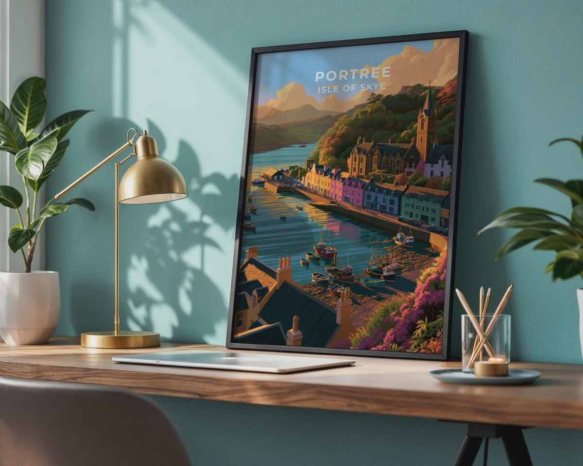 Portree Poster - WanderWall
