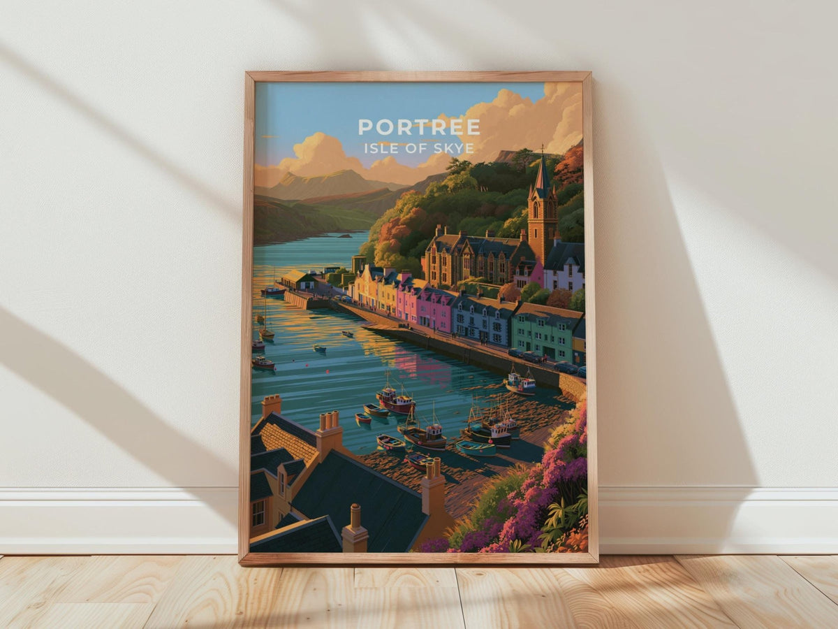 Portree Poster - WanderWall