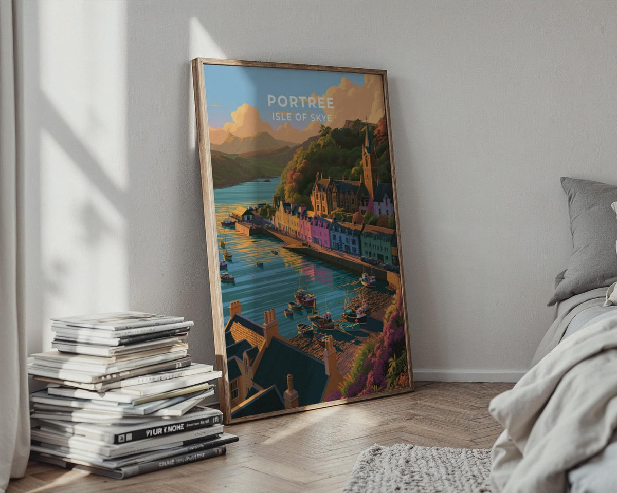 Portree Poster - WanderWall