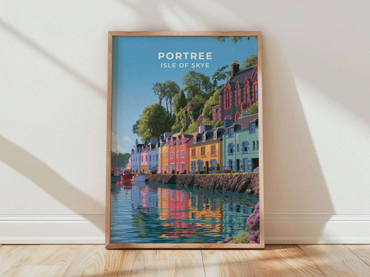 Portree Poster - WanderWall