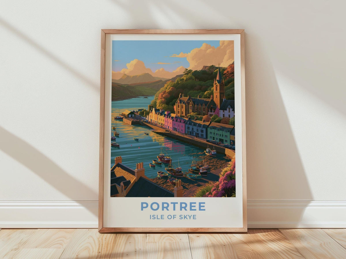 Portree Poster - WanderWall