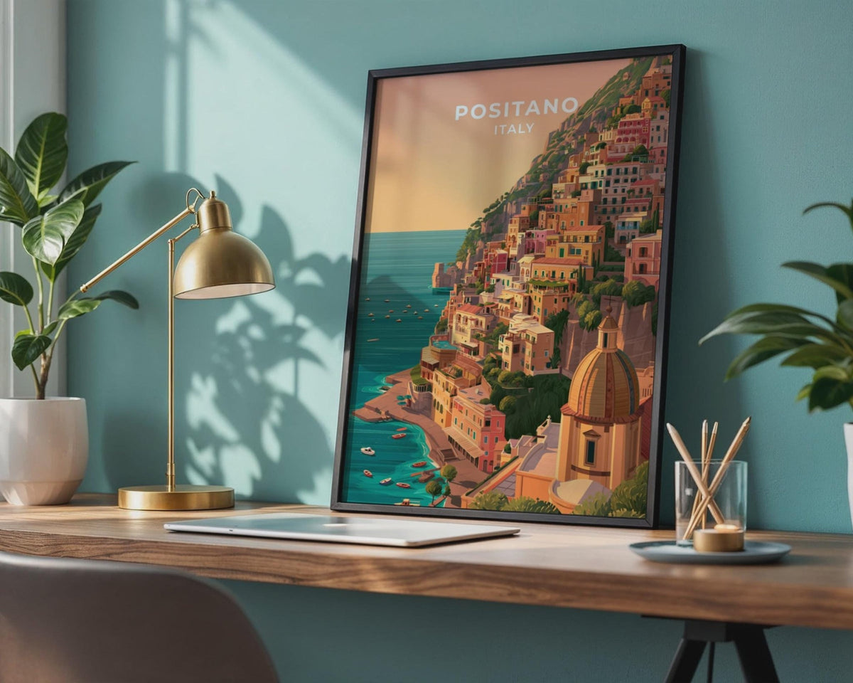 Positano Poster - WanderWall