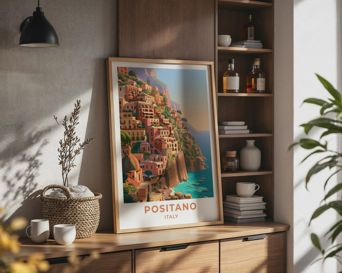 Positano Poster - WanderWall