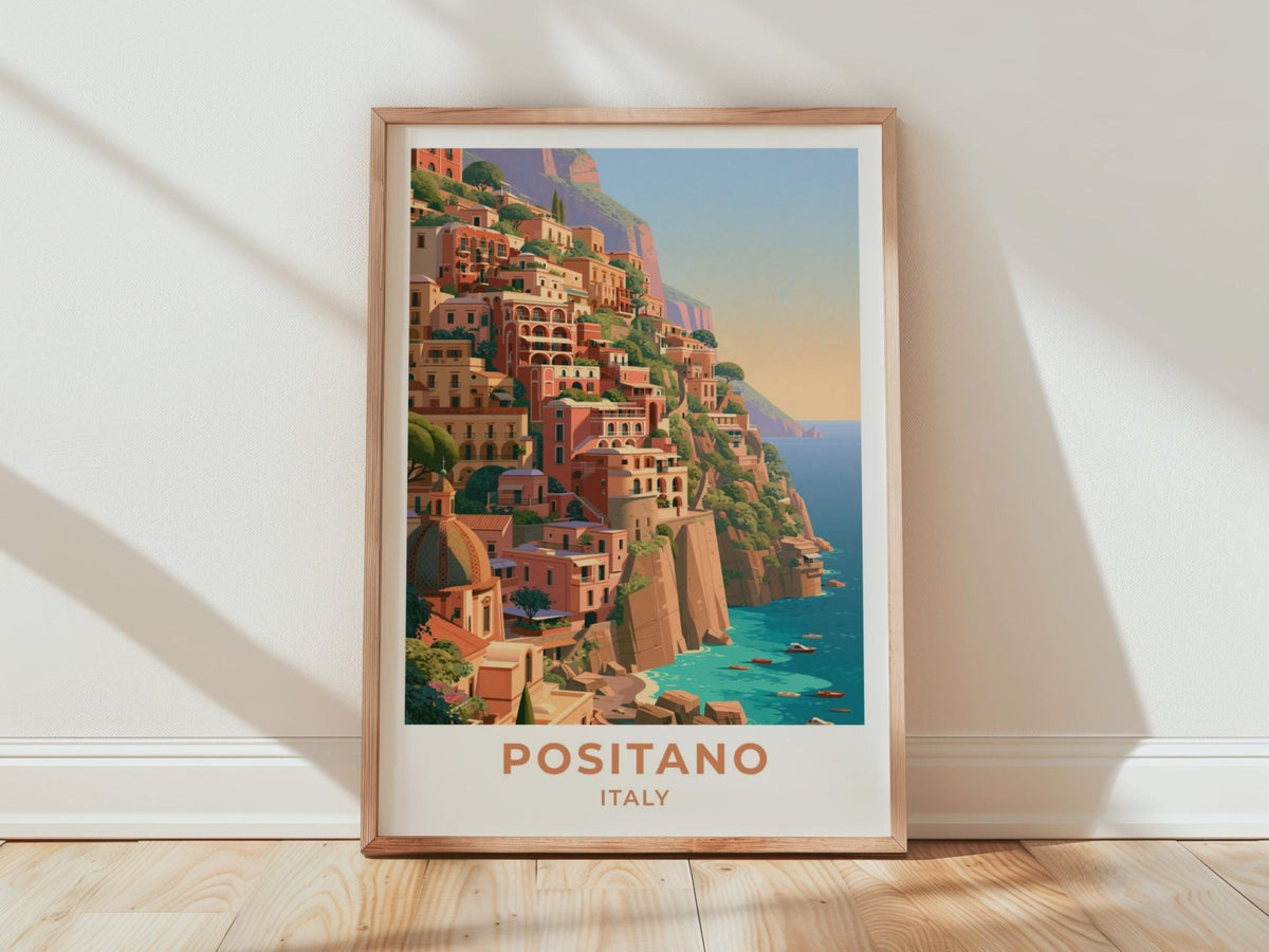 Positano Poster - WanderWall