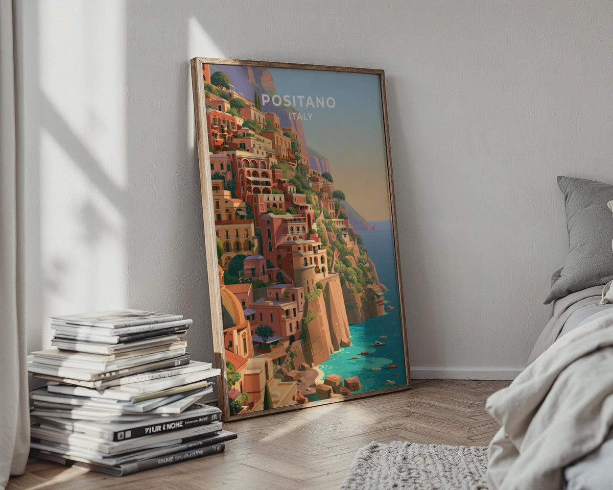 Positano Poster - WanderWall
