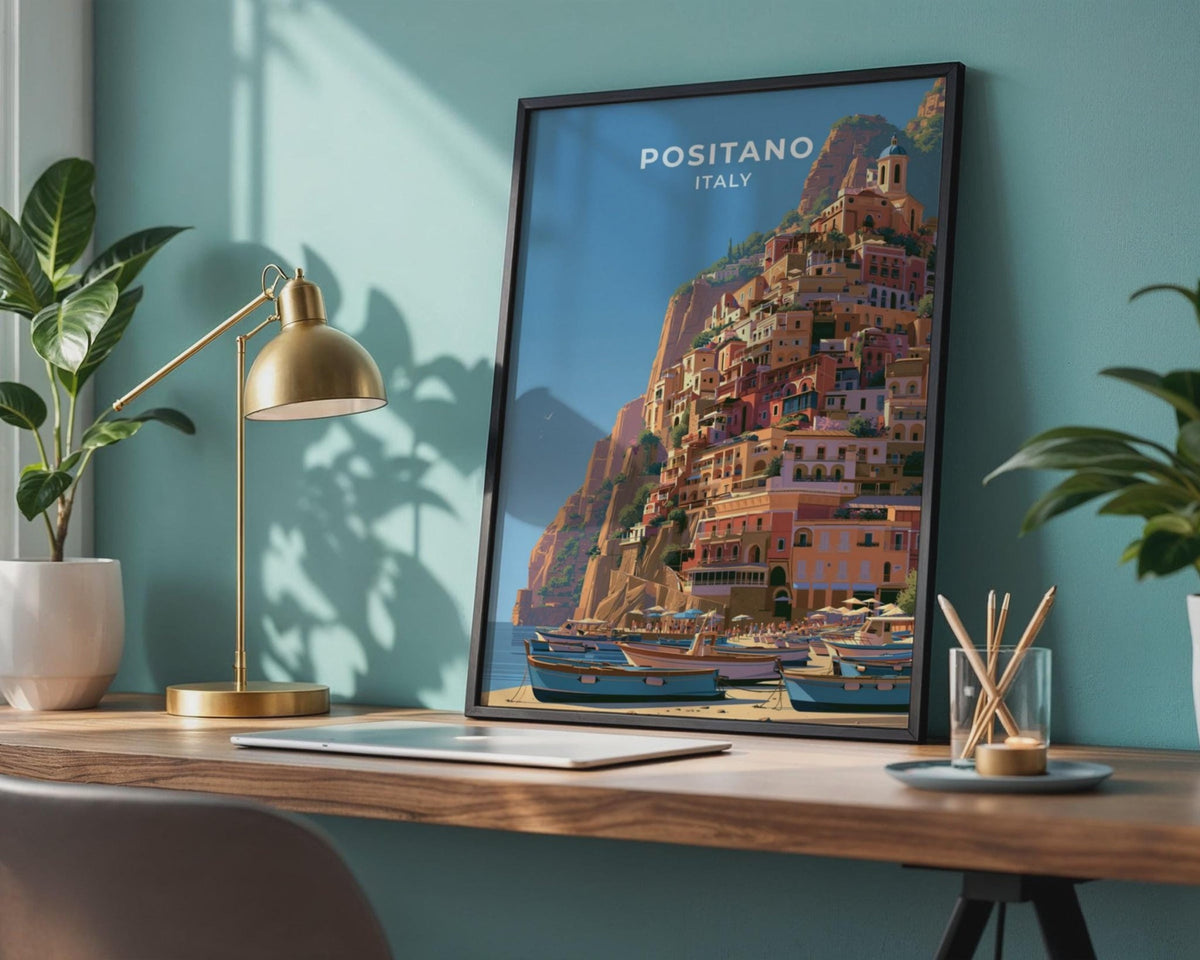 Positano Poster - WanderWall