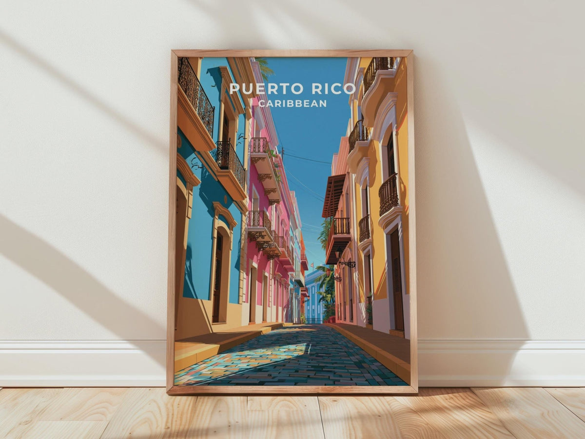Puerto Rico Poster - WanderWall