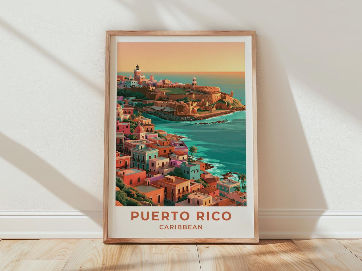 Puerto Rico Poster - WanderWall