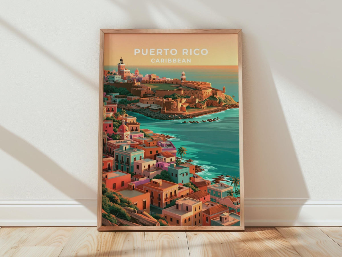 Puerto Rico Poster - WanderWall