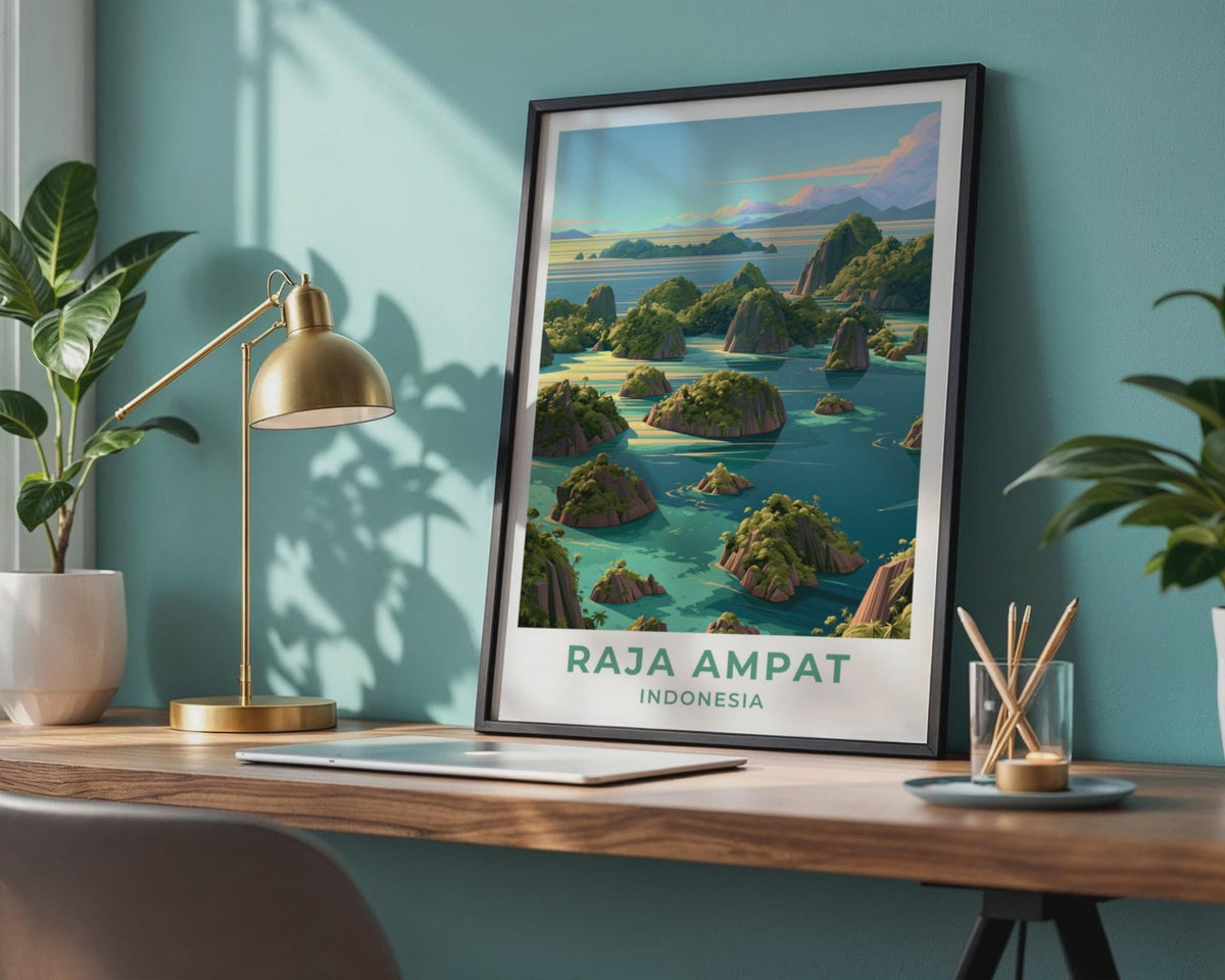 Raja Ampat Poster - WanderWall