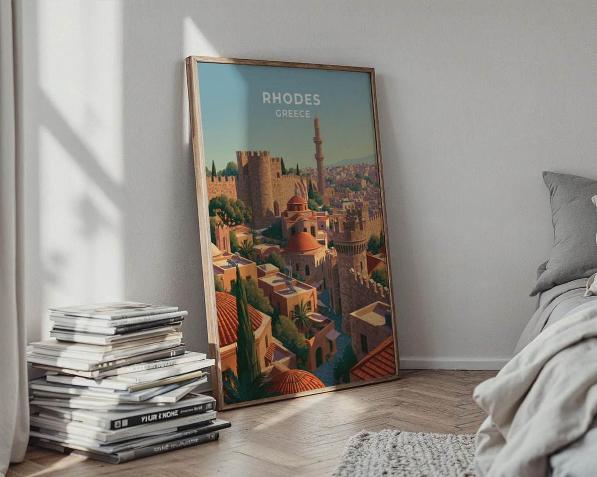 Rhodes Poster - WanderWall