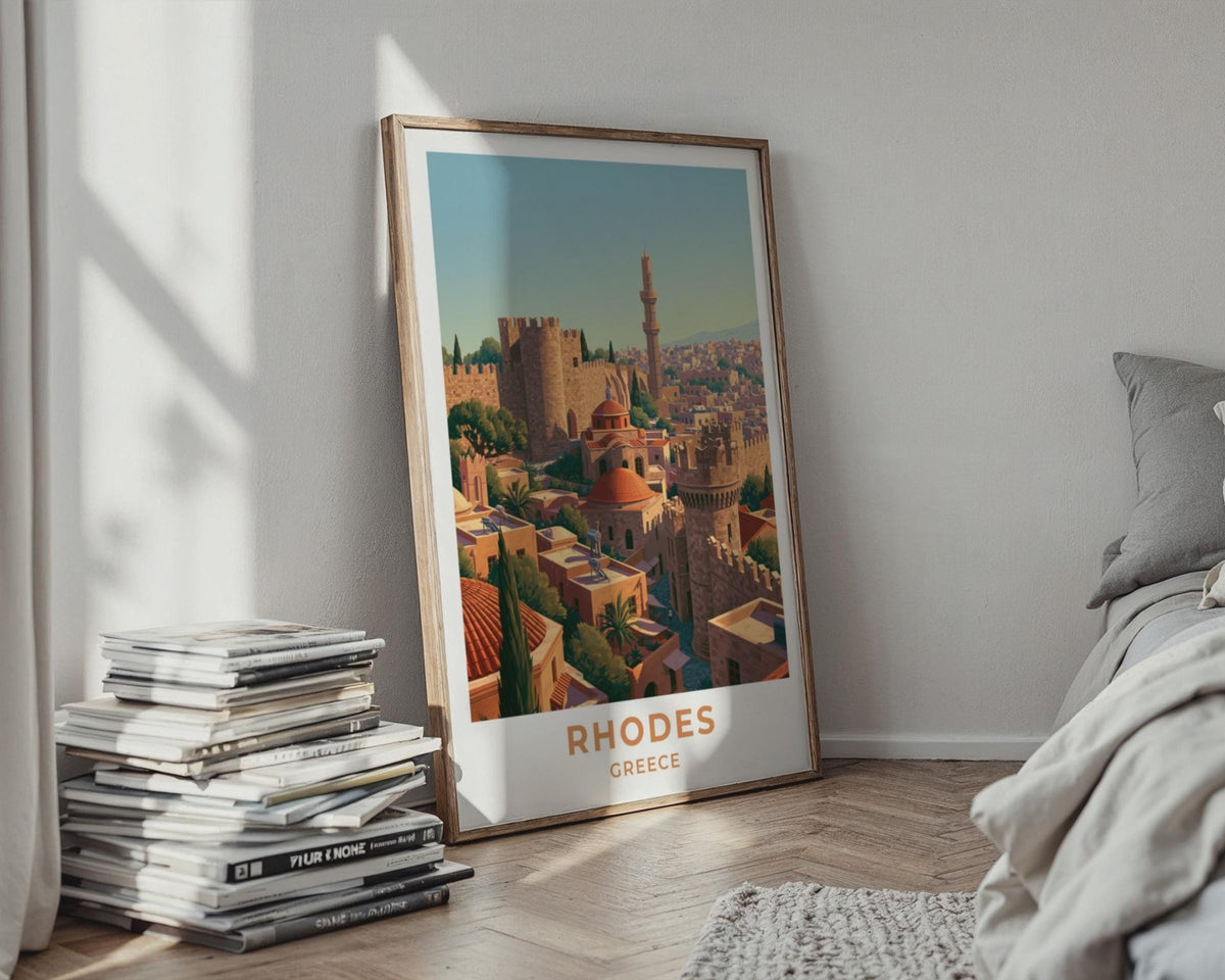 Rhodes Poster - WanderWall