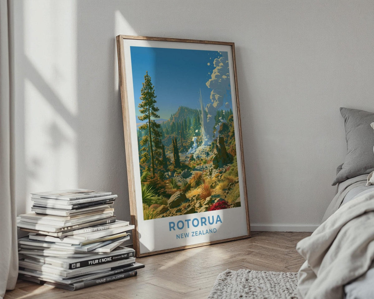 Rotorua Poster - WanderWall