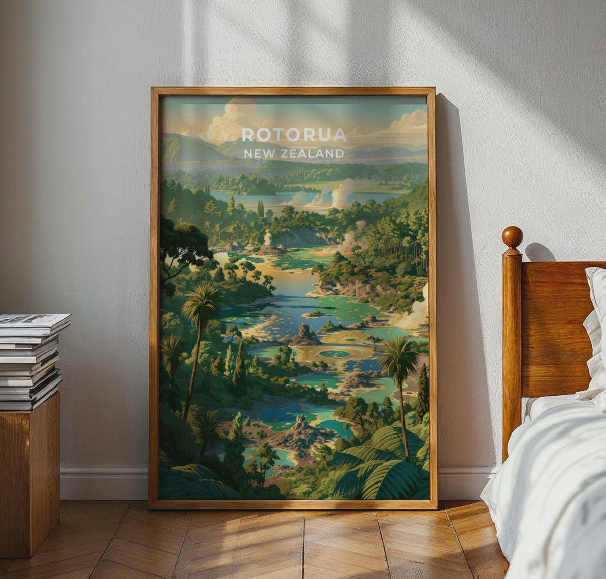 Rotorua Poster - WanderWall
