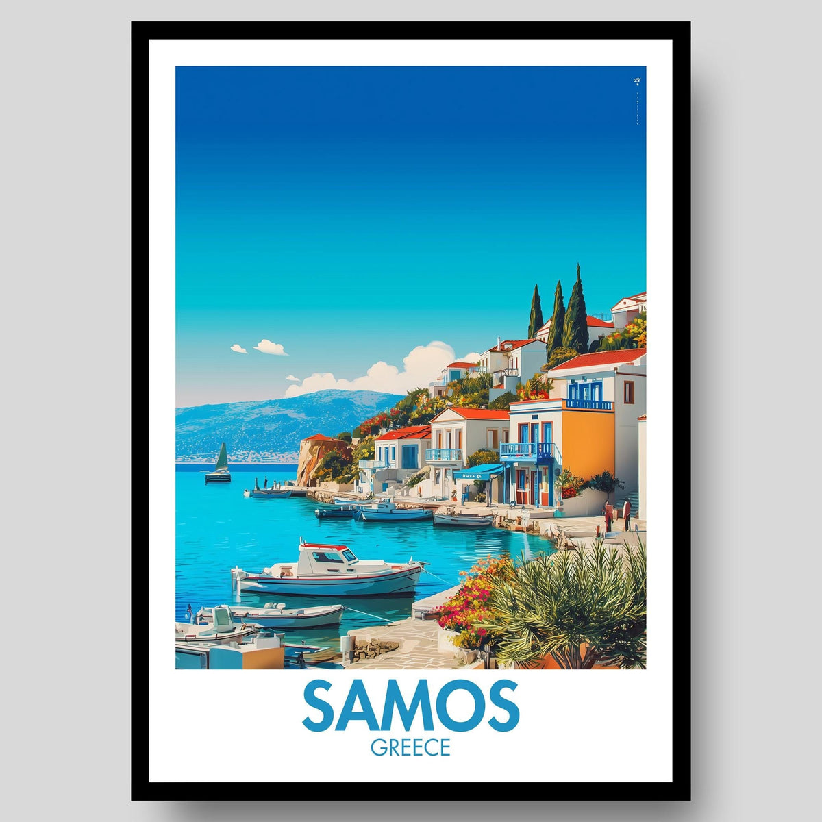 Samos Poster - WanderWall