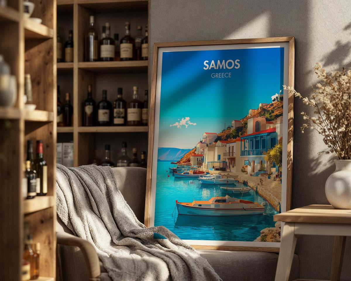 Samos Poster - WanderWall