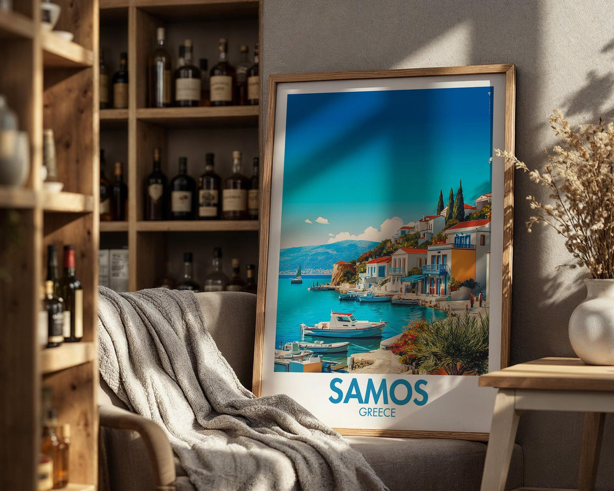 Samos Poster - WanderWall