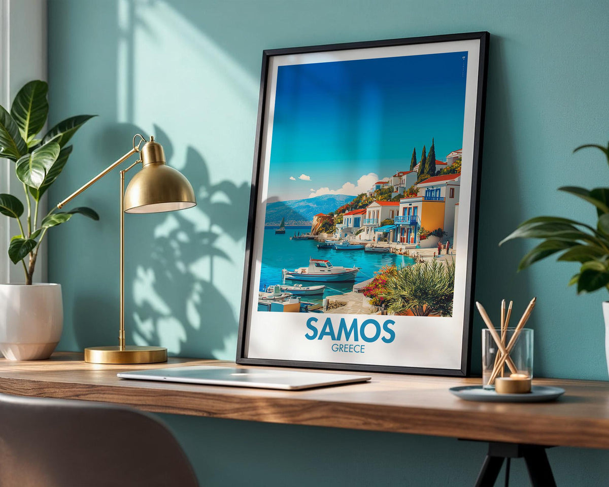 Samos Poster - WanderWall