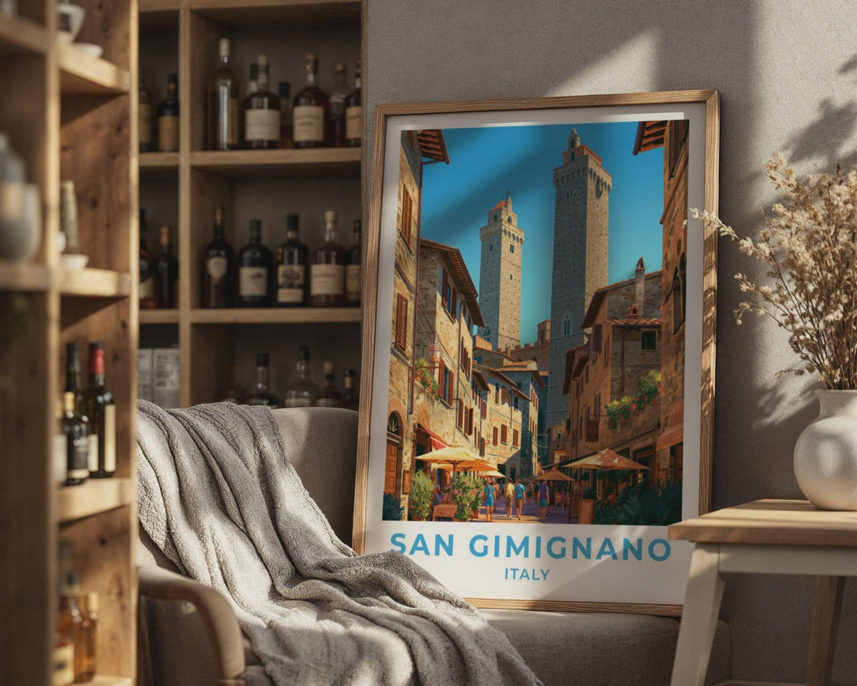 San Gimignano Poster - WanderWall
