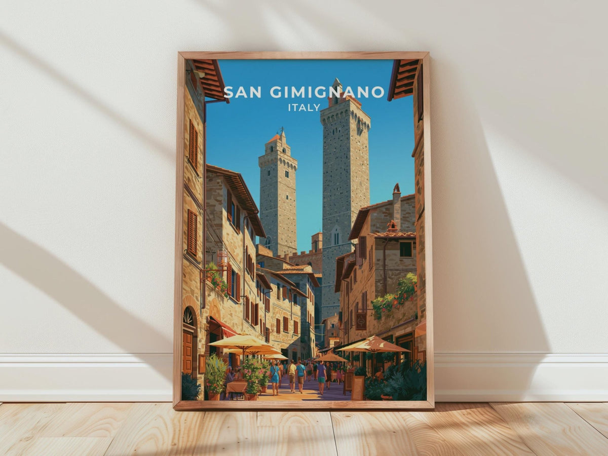 San Gimignano Poster - WanderWall