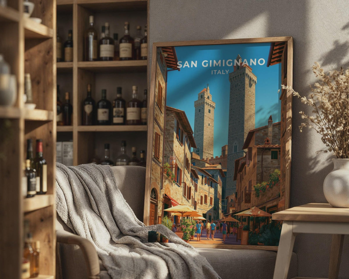 San Gimignano Poster - WanderWall