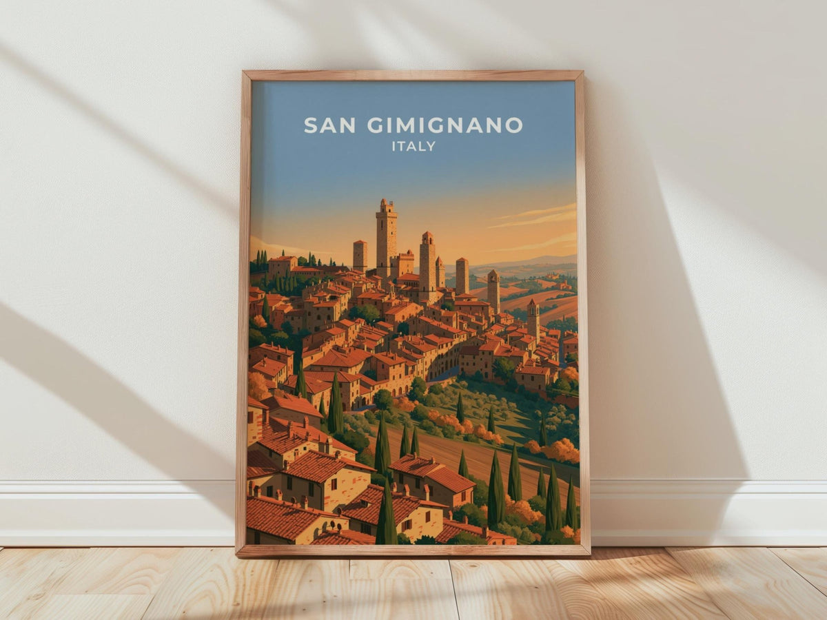 San Gimignano Poster - WanderWall