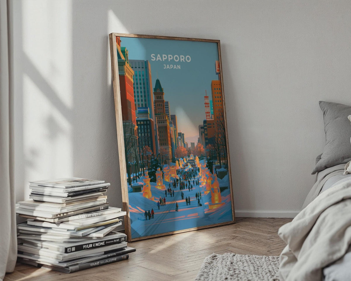 Sapporo Poster - WanderWall
