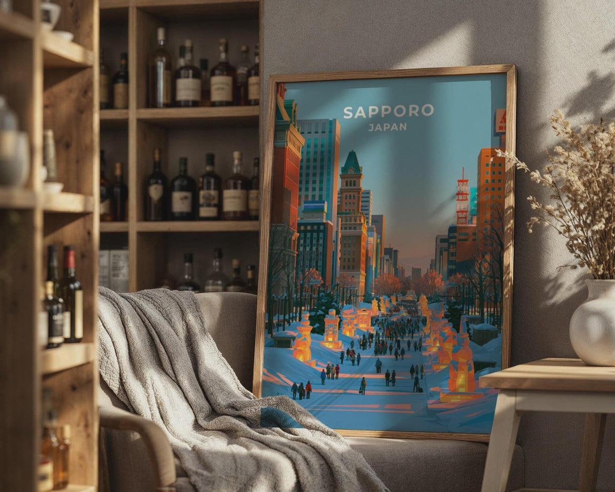Sapporo Poster - WanderWall