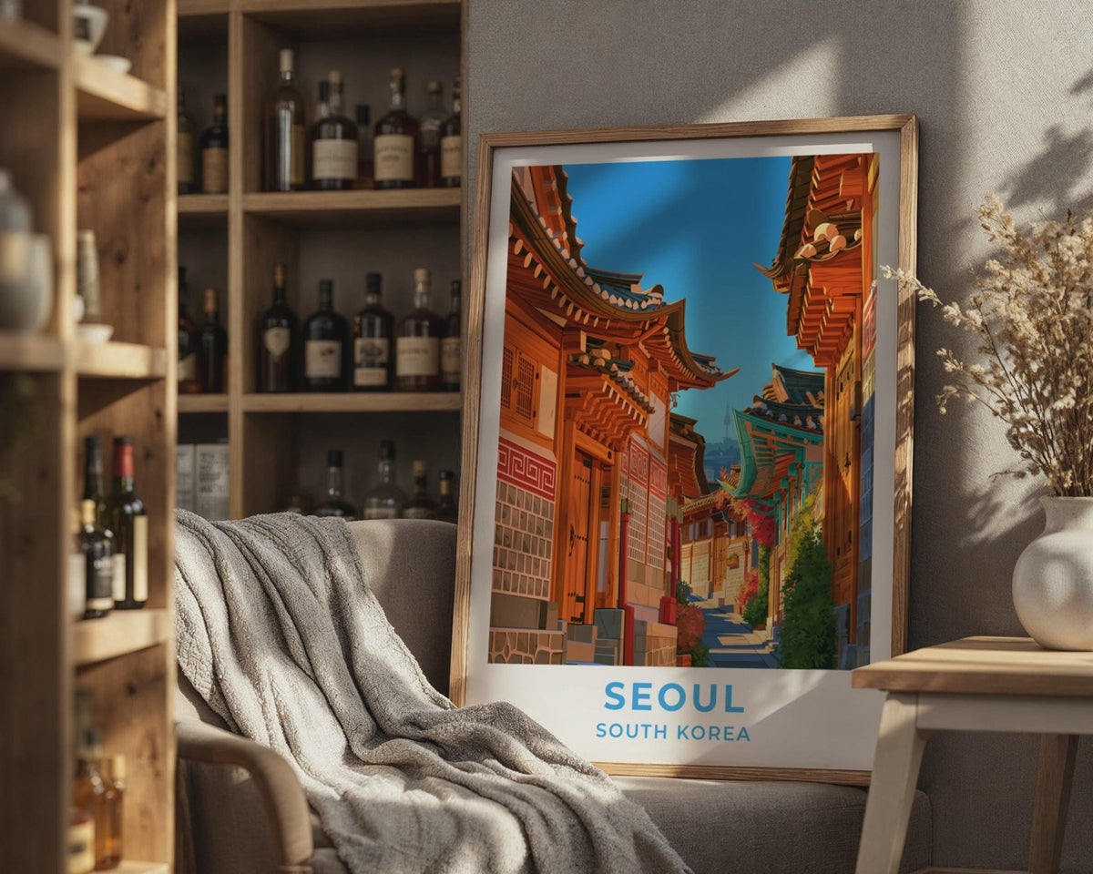 Seoul Poster - WanderWall