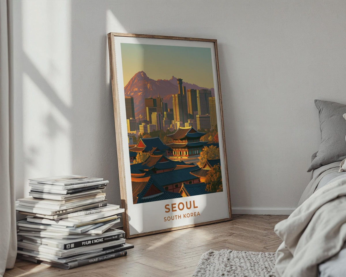 Seoul Poster - WanderWall