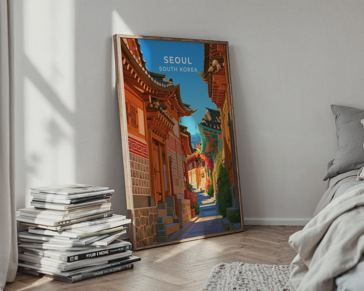 Seoul Poster - WanderWall