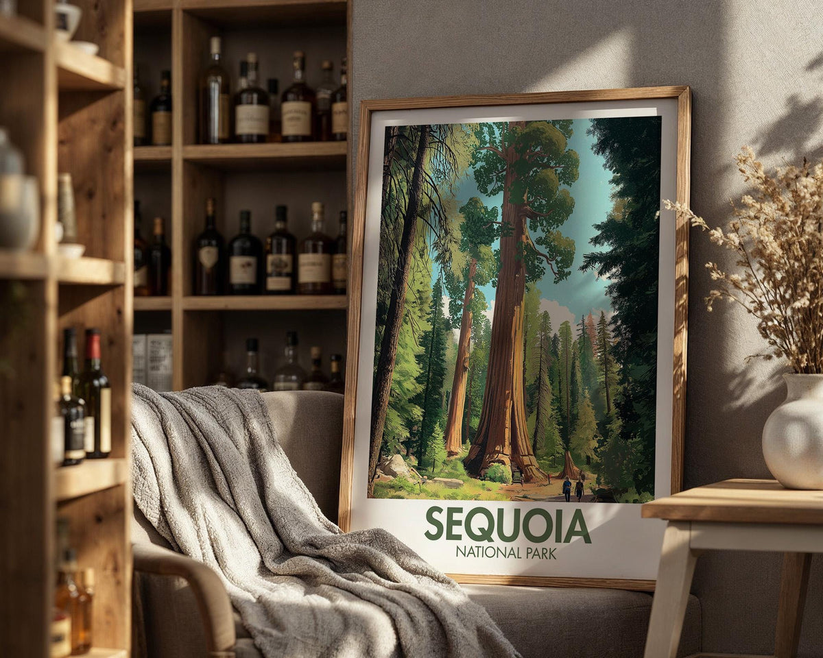 Sequoia National Park Poster - WanderWall