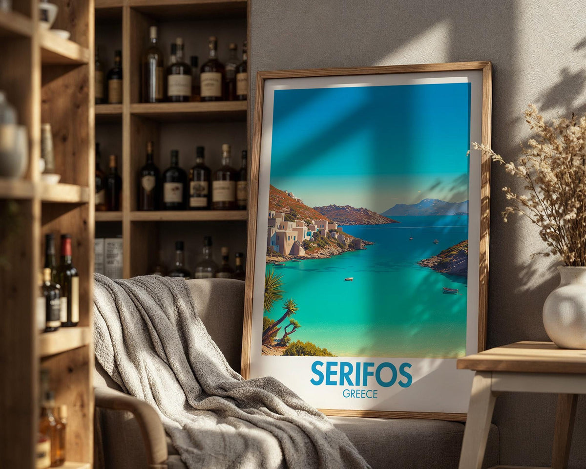 Serifos Poster - WanderWall