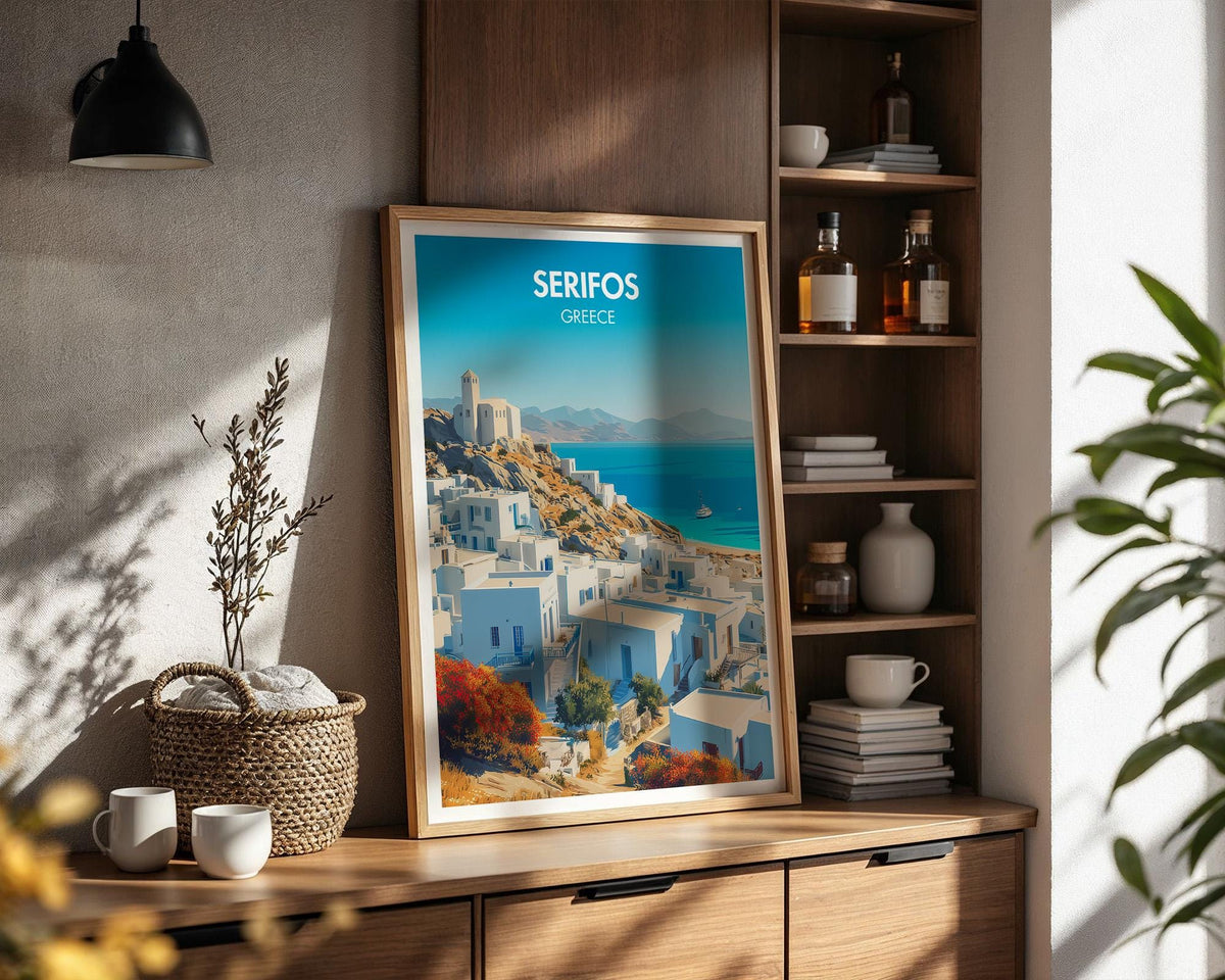 Serifos Poster - WanderWall