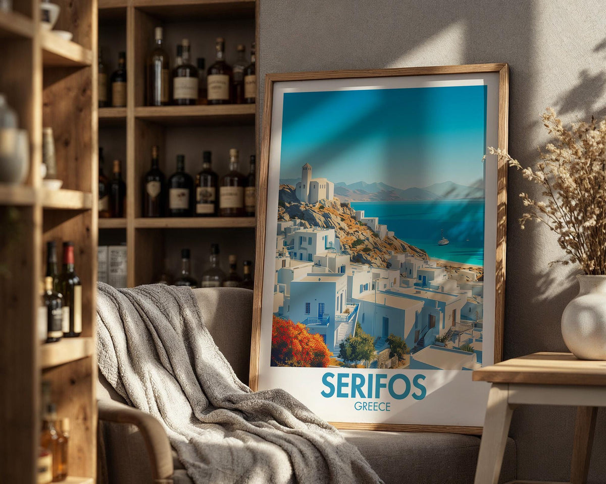 Serifos Poster - WanderWall