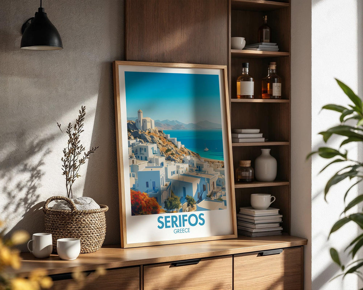 Serifos Poster - WanderWall