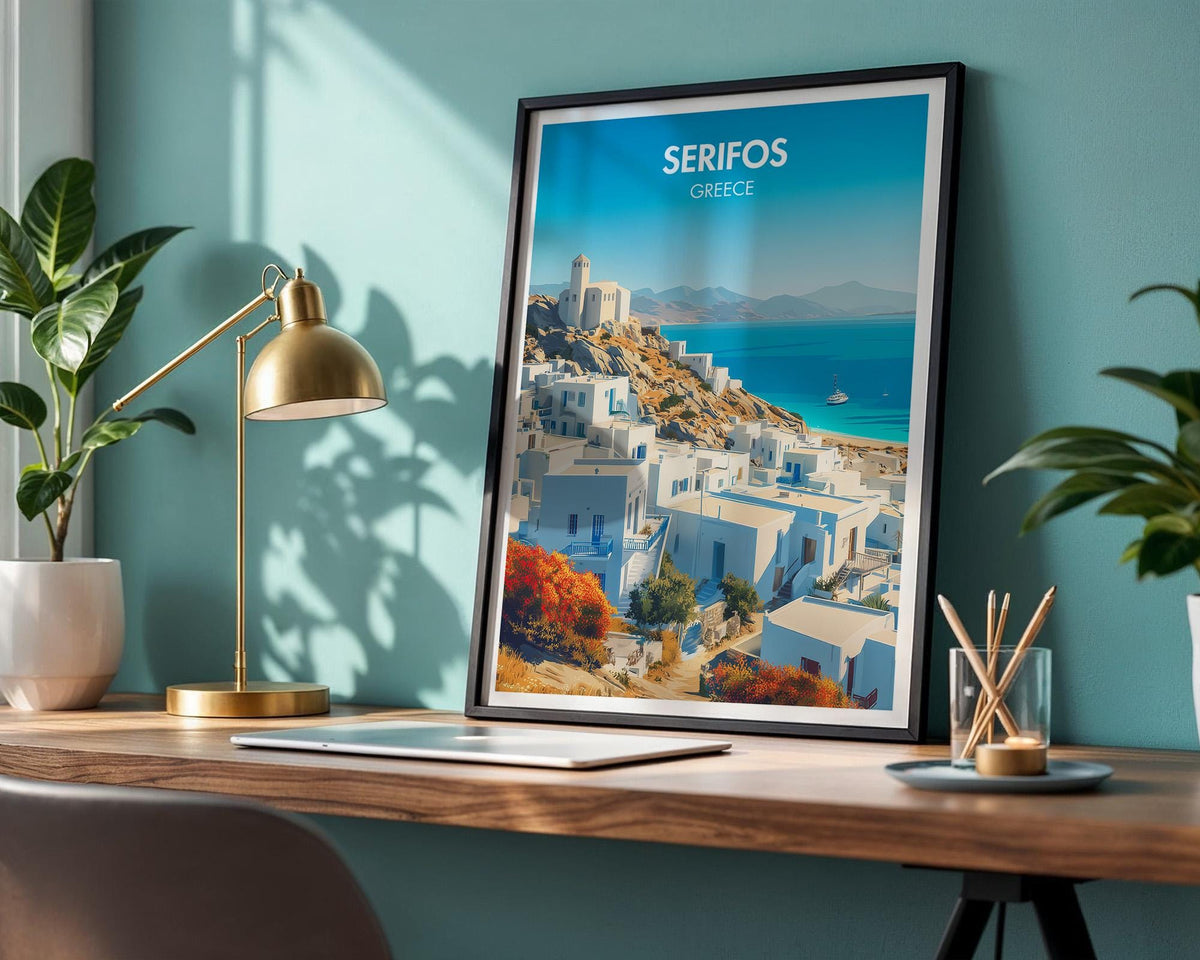 Serifos Poster - WanderWall